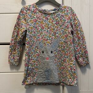 Baby Boden Bunny Tunic 18-24